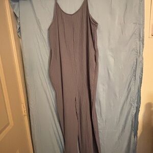 Blue Gray Jumpsuit Size Medium